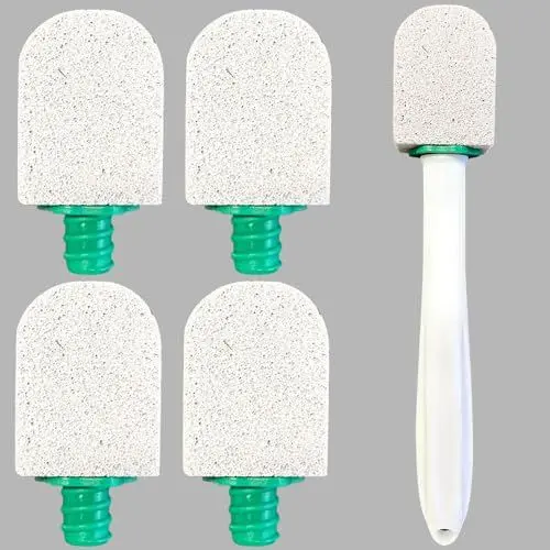 Produktbild: 5 er-Pack Bimsstein WC mit 1 griff,Bimsstein Toilettenreiniger,Bimsstein Toilette für Badezimmer,Toiletten,Küchen,Schwimmbäder Tiefe Flecken