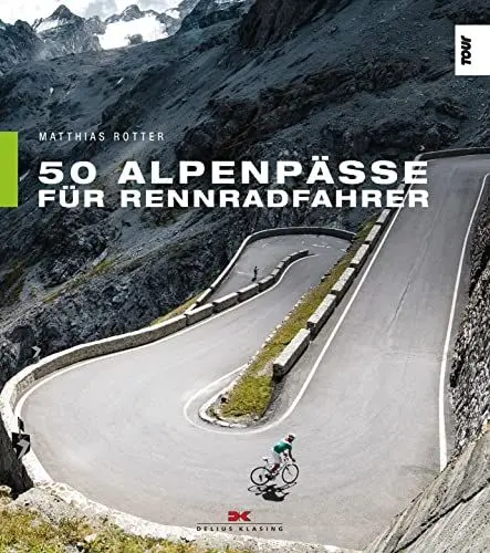 Produktbild: 50 Alpenpässe für Rennradfahrer