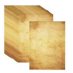 Produktbild: 50 Blatt Vintage Briefpapier, 100GMS Premium A4 Beidseitig Bedruckt, Altes Papier, Mittelalterliches Briefpapier Antik Briefpapier für Drucken, Schreiben von Briefen, DIY Dekoration(8.26x11zoll)