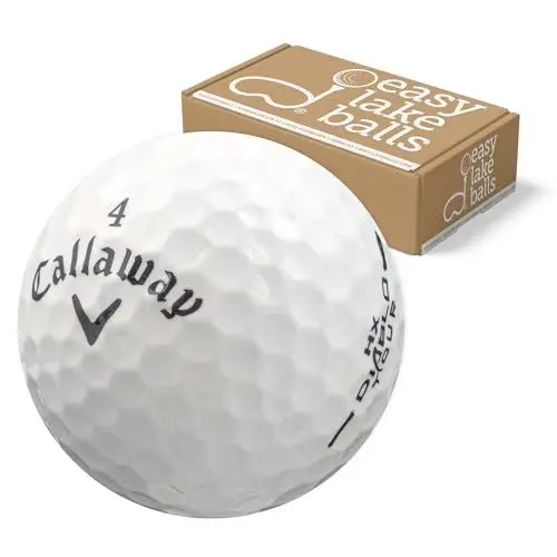 Produktbild: 50 Callaway (HX) Diablo Tour LAKEBALLS/GOLFBÄLLE - QUALITÄT AAA/AA - IM NETZBEUTEL - Golf