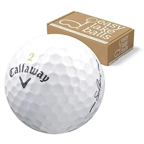 Produktbild: 50 Callaway Solaire Weiss LAKEBALLS/GOLFBÄLLE - QUALITÄT AAA/AA - IM NETZBEUTEL
