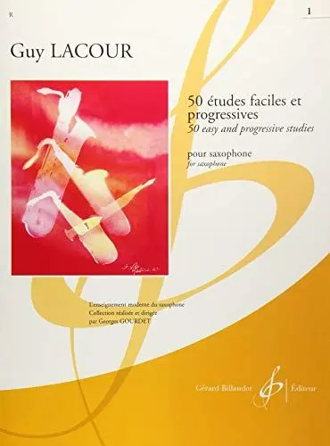 Produktbild: 50 Etudes Faciles et Progressives Volume 1 - Saxophone