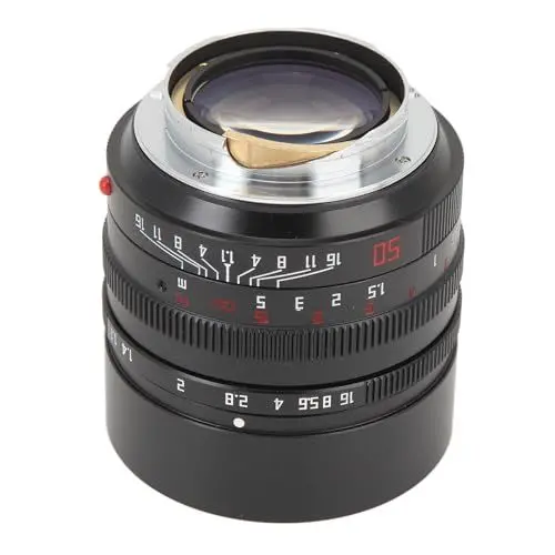 Produktbild: 50 Mm F1.1 Prime-Objektiv mit Großer Blende, Vollformat, Automatischer Manueller Fokus, Standard-Porträtobjektiv für M-Mount M240 M3 M6 M7 M8 M9 M9p M10 Kamera