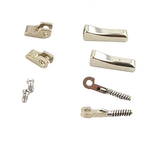 Produktbild: 50 Sätze 2,8 mm breite Brillenfederscharniere, Ersatzteile for flexible Scharnierbruchfedern