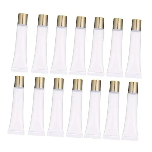 Produktbild: Baluue Mini Compact Lipgloss Tube 50 Stück Auslaufsichere Behälter Für Die Lippenpflege