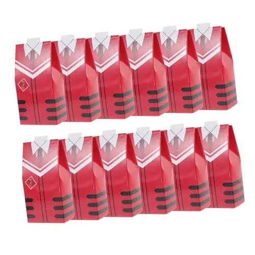 Produktbild: TOPBATHY 50stücke Abschlussgeschenkboxen Rote Doktorhut Süßigkeitenboxen Favoriten Für Abschlussfeier Zum Verpacken Von Süßigkeiten Und Kleinen Geschenken Für Festliche Anlässe