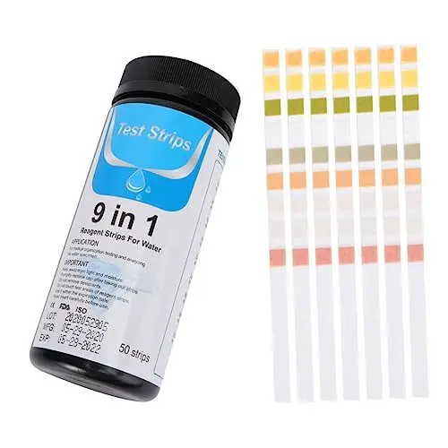 Produktbild: 50 Stück Wasserqualitätstest Ph-test Pool Chemisches Testkit Teststreifen Für Die Wasserqualität Chlortester Phosphat-teststreifen Hohe Empfindlichkeit Ph Test Papier Schwimmbad