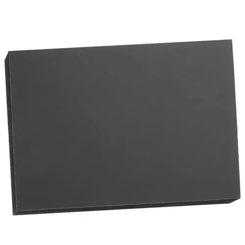 Produktbild: 50 Stück Schwarzes Karton-bastelpapier Für Jungen Und Mädchen Scrapbooking Cover-kunstpapier Bunter Karton Konstruktionsbedarf