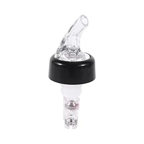 Produktbild: 50 ml Kunststoff-Ausgießer für Schnapsflaschen, automatischer Ausgießer, Schnellschuss-Spirituosen-Messausgießer mit Staubkappen für Tequila-Cocktail-Hausbar-Werkzeuge (LIYJTKv8AK-01)