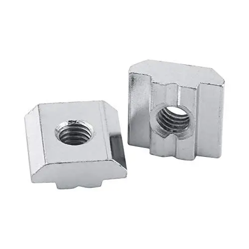 Produktbild: 50 Teile Beschichtetem Kohlenstoffstahl Schiebe T-Nut Mutter für Aluminium Profil Zubehör Europäische Standard(EU30-M5)