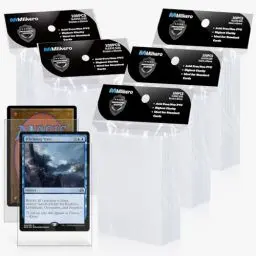 Produktbild: Mlikero 500 Stück Kartenhüllen für Sammelkarten, Transparente Matte Card Sleeves Deck Sammelkarten Hüllen, Clear Karten Hüllen Fit für MTG, Fußball Karten, Sport Karten, Spiel Karten, 66 x 91 mm