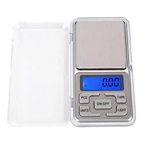 Produktbild: 500 g 0,1 g Pocket Scale, Mini Electronic Digital Pocket Scale Portable Mini Pocket Scale Digital Electronic Food Scale with Backlight High Precision