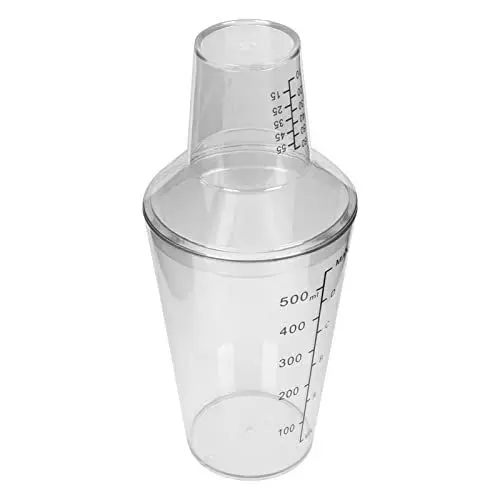 Produktbild: Zerodeko Zweistufiger 500ml Cocktail Shaker Für Teebar Ktv Einfach Zu Schütteln