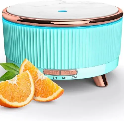 Produktbild: 500mL Diffuser ätherische öle,Duftöl Diffuser, Aroma Diffuser, Indigo Diffuser