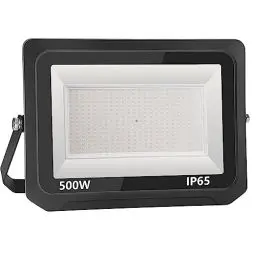 Produktbild: 500W LED Strahler Außen, IP65 Wasserdicht Außenstrahler LED Fluter 30000LM Scheinwerfer Flutlicht, Aussenstrahler für Hinterhof, Garten, Werkstatt, Hof, Auffahrt, Türen, Garage, Flur(Warmweiß, X1)