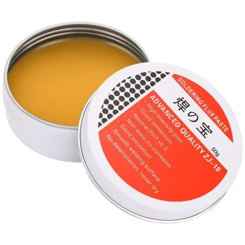 Produktbild: 50g Lötpaste, Lötflussmittel-Zinnpaste, Lötdocht, keine saubere Formulierung (bleifrei)