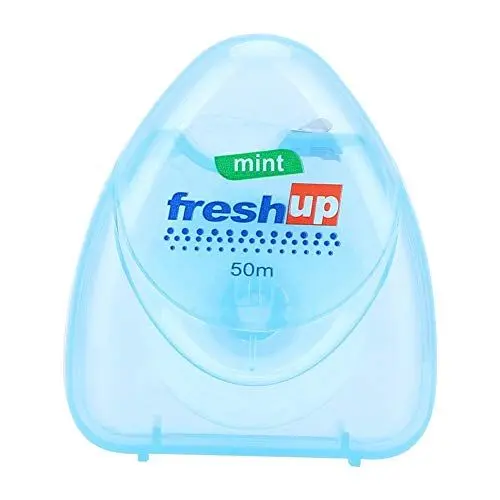 Produktbild: 50m Micro-Wax Mint Flavor Zahnseide, hochfeste, ultrafeine, gerade Zahnseide, weiche, saubere Zähne, nicht leicht zu brechen