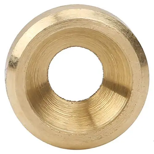 Produktbild: 50Pcs M3 ~ M6 CNC Pure Copper, Befestigungsteile Dichtungshaltering Senkschraube Unterlegscheibe Flachkopfdichtung Industriematerial(M3)