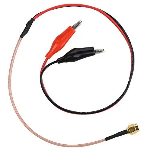Produktbild: 52 cm Langes Hochfrequenz-Verbindungskabel, RG316-Hochtemperaturkabel mit Silikondraht und Krokodilklemme Zum Testen, 1 Stück Kabel, Nagelneu