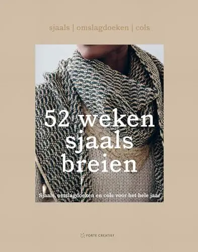 Produktbild: 52 weken sjaals breien: sjaals, omslagdoeken en cols voor het hele jaar
