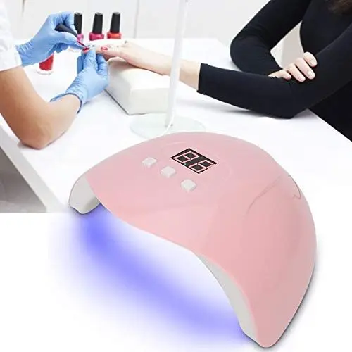Produktbild: 54 W Nagel Gel Trocknungsmaschine, LED/UV Lampe für Nägel Intelligentes Nagellack Trockner Maniküre Werkzeug USB LED UV Gel Lampen Härtungsmaschine für Gelpoliermittel mit automatischen Sensoren(EU)