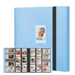 Produktbild: 560 Taschen Fotoalbum für Fujifilm Instax Mini Kamera, Polaroid Kamera, für Fujifilm Instax Mini 11 12 9 40 Evo Liplay 8 7+ Sofortbildkamera, Fotoalbum für Polaroid Zink 2x3