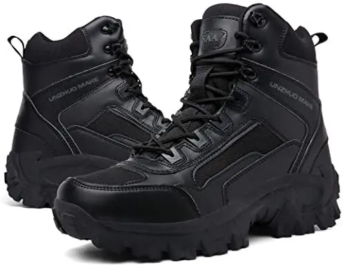 Produktbild: 5.AA B2200 US Army Combat Vietnam Era Jungle Mens Boots Military Sole Schwarz 39EU