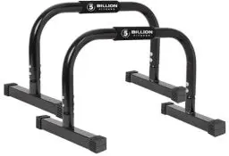 Produktbild: 5BILLION FITNESS Parallettes, Liegestützgriffe, Dip Barren, Push Up Handles, Calisthenics Equipment für Bodyweight Training, Home Fitnessraum Übung