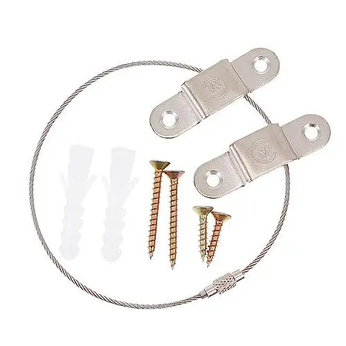 Produktbild: JOINPAYA Möbel- -set Kindermöbel-gurtverankerungen 45-teilig Metallspitzengurte Zur Babysicherung Für Bücherregale Schubladen Schränke