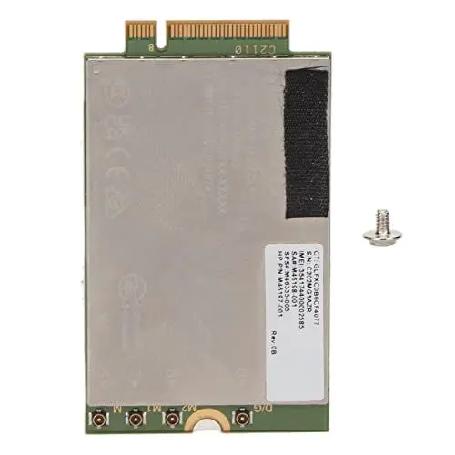 Produktbild: ciciglow 5G LTE Netzwerkkarte, Wireless Modul 4,67 Gbps Downlink 1,25 Gbps Uplink 4x4 MIMO GNSS FM350 GL für Laptop Desktop Tablet