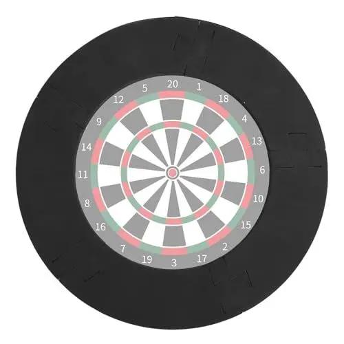 Produktbild: 5pcs Dart Surround Catchring, Dartscheiben-Umrandung Dartboard Surround Ring Schutzring für 45 cm Dartscheibe Schutz Dart Board Wall Protection Ring für Homes Bars Spielzimmer