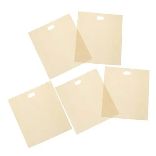 Produktbild: Mobestech 5er-pack Toaster-toastbeutel Ofen-toasterbeutel Zum Backen Wiederverwendbare Sandwichbeutel Antihaftbeschichtet
