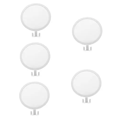 Produktbild: 5St Wan xiang Schmink spiegel Schlagfreier Spiegel Wandspiegel Beauty-Kosmetikspiegel wandmontierter Spiegel Vorbau Wandbehang Ganzkörperspiegel schmücken Schönheitsspiegel Abs