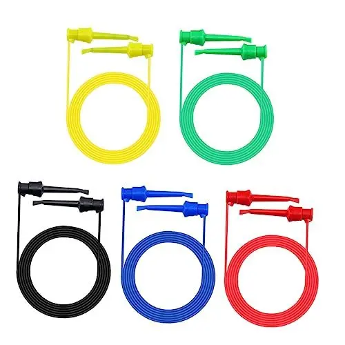 Produktbild: Yardenfun Silikon-testkabel-multimeter-kit 5-teilige Testhaken Für Einfache Installation