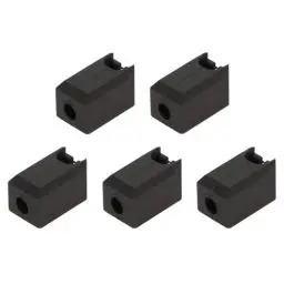 Produktbild: 5-teilige Silikon-Sockenabdeckung für Bambu Lab X1 Carbon X1C P1P 3D-Drucker Extruder Hotend Schutzhülle Heizblock Wärmeisolierung, Hilft bei der Stabilisierung der Kühlung