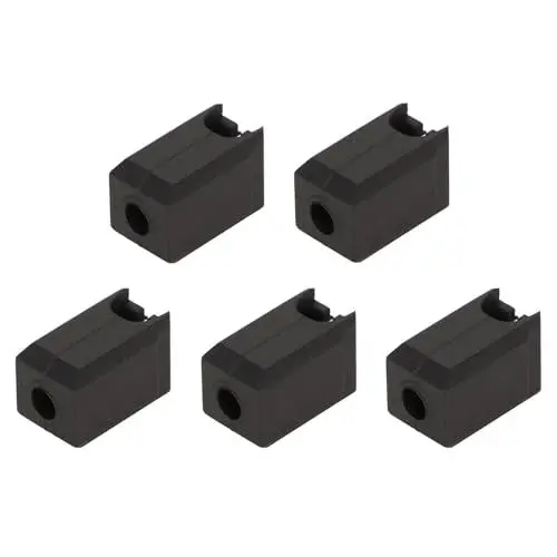 Produktbild: 5-teilige Silikon-Sockenabdeckung für Bambu Lab X1 Carbon X1C P1P 3D-Drucker Extruder Hotend Schutzhülle Heizblock Wärmeisolierung, Hilft bei der Stabilisierung der Kühlung