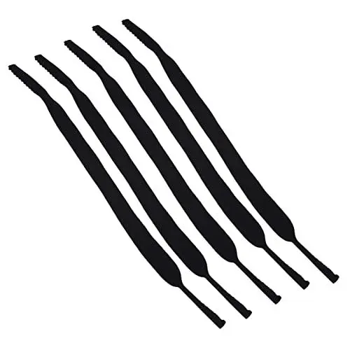 Produktbild: 5-teiliges Neopren-Sportbrillen-Sonnenbrillen-elastisches Nackenband,Brillenband, schwimmendes Brillenband, Halteband für die Schnur, Kettenhalter, passend für die meisten Brillen, Sport Outdoor,
