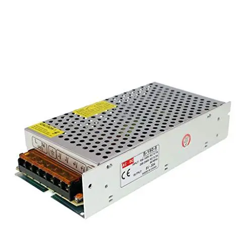 Produktbild: 5V 30A Netzteil 230V auf DC 5V 150W Spannungswandler Universal Schaltnetzteil Transformator für LED-Streifen
