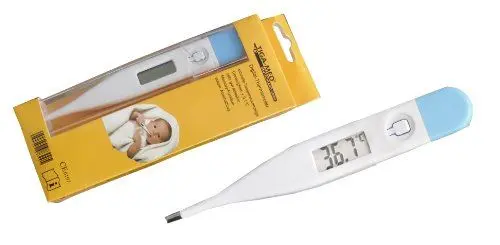 Produktbild: 5x Fieberthermometer Digital Thermometer Fieber Typ: Tiga-Med Standard, 5 Stück