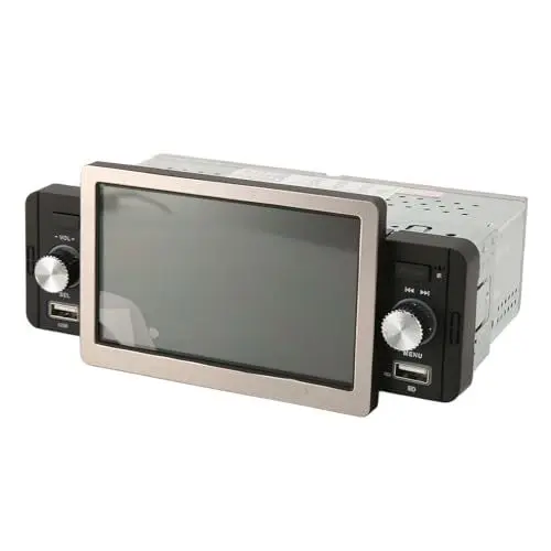 Produktbild: 5-Zoll-Touchscreen-Auto-MP5-Player mit Drahtloser -Verbindung, 12 LED-Rückfahrkamera, Auto-Multimedia-Player für Carplay