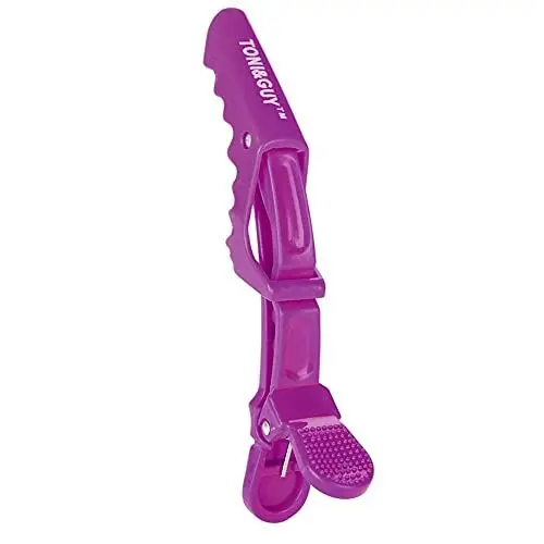 Produktbild: 6 Krokodil Haarspangen, Friseurzange rutschfest einzigartige Brosche, Frisur Haarspange Haarspangen Abteilklammern Hair-Clips Combi für Friseursalon aus Kunststoff