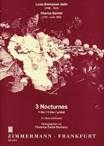 Produktbild: 6 Nocturnes: Nr. 1-3 F-Dur, C-Dur, g-Moll. Heft I. Oboe und Klavier.