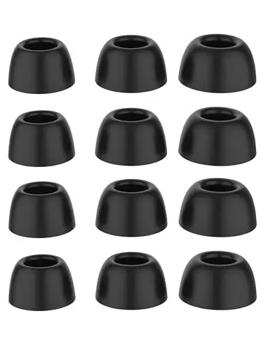 Produktbild: 6 Paar Ultra Comfort Galaxy Buds2 Pro Ohrstöpsel Replacement,Doppelflansch Galaxy Buds 2 Pro Kopfhörer Ohrstöpsel Satz,Silikon Kopfhörer Ear Buds Zubehör kompatibel mit Samsung Galaxy Buds2 Pro