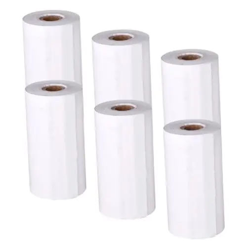 Produktbild: 6 Rollen Fotodrucker Thermopapier sofortig Kamera Thermal- Etikett fotodruckpapier Druckpapier für Kinder Thermopapier Ersatzrolle Ersatzpapier Papier für Thermodrucker Weiß CONGARTENO