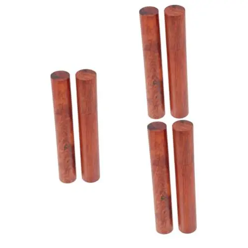 Produktbild: 6 STK Räucherstäbchen räucherwerkzeug räucherkiste Holzbehälter für Duftstäbchen Weihrauchrohr Halter für Weihrauchbrenner Weihrauchröhren einfacher Weihrauchbehälter Rosenholz Cabilock