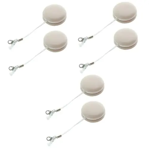 Produktbild: 6 Stk Reinigungstuch Reinigungstücher Bildschirmreinigungspads Bildschirm- und Brillenbürste Lupe bildschirmreiniger bildschirm reiniger Wischtuch Mobile Hängedekoration Abs Rosa minkissy