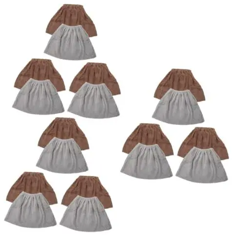 Produktbild: 6 Stk Reinigungswerkzeug für den Haushalt staubsaugerbürsten waschstaubsauger mops the mopes waschsauger Haushaltsreinigungswerkzeug Besenabdeckung Besenfegertuch Besen Ersatztuch BCOATH