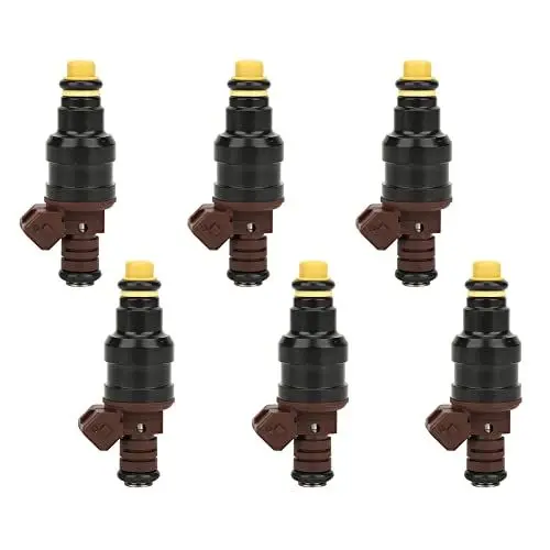 Produktbild: 6 Stück Einspritzdüsen Passend für GM 0280150975, Einspritzdüse, OE für Omega Silverado 4.1L·· Genießen Sie Dank Besserer Zerstäubung, Präziser Kraftstoffeinspritzung und