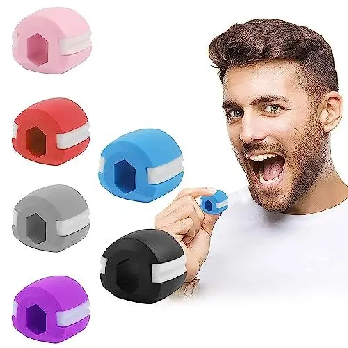 Produktbild: 6 Stück Jaw Trainer, jawline trainer, Jawline Exerciser und Kiefer Training, Kiefertrainer Ball, Kieferlinie definieren und Schöne Kieferlinie, Männer und Frauen zu üben, um Gesichtsmuskeln Auszuüben