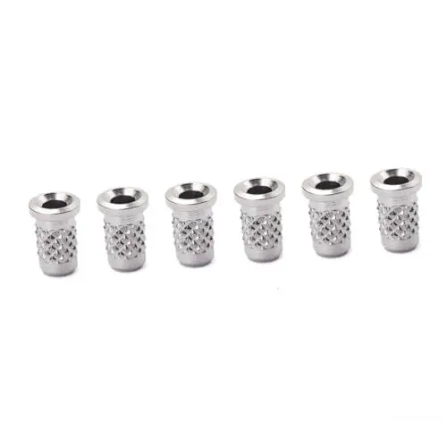 Produktbild: JOINPAYA 6 Stücke Gitarre String Kappe String Montage Schnalle Durch Für Gitarre Reparatur Ge26